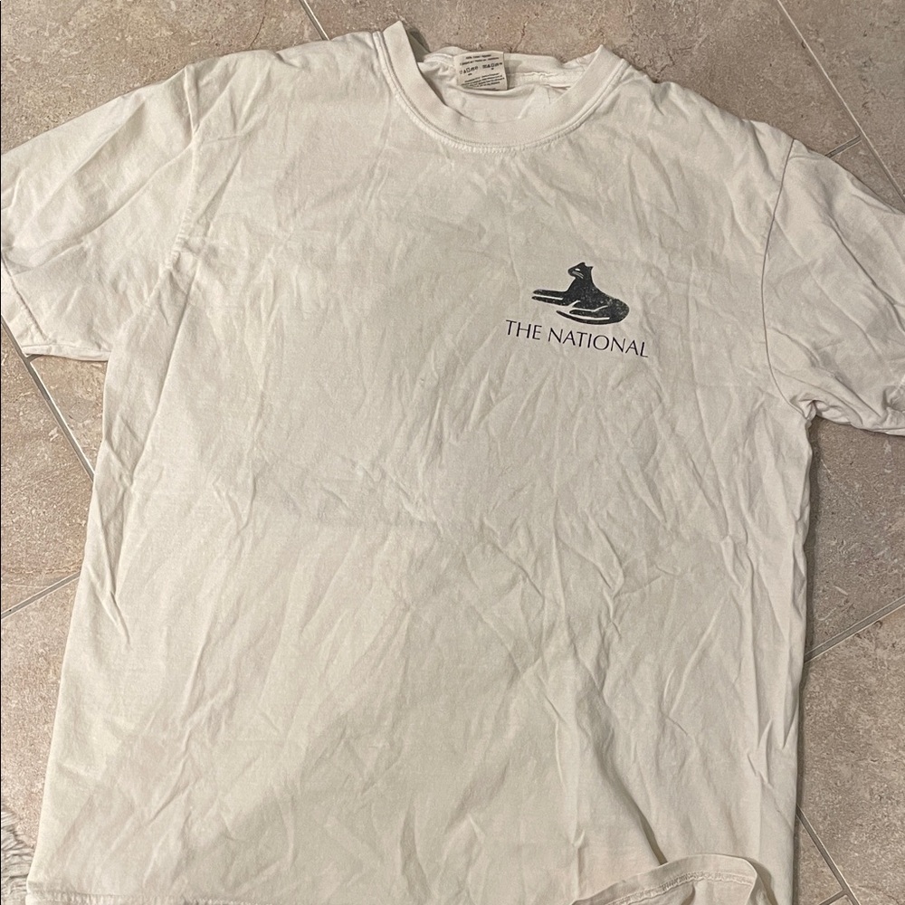 The National White Men's Shirt the national band